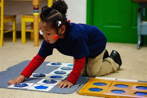 Sensorial Sequence Montessori Classroom Tampa Montessori Schools Of