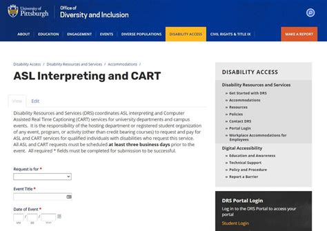 Request An Interpreter Disability Resources And Services All