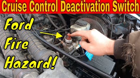 Ford Cruise Control Deactivation Switch Replacement With Motorcraft