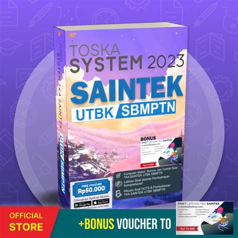 Jual Buku TKA Saintek UTBK SBMPTN 2023 Bonus Paket Try Out Latihan