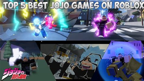 Top 5 Best JoJo Games On Roblox YouTube