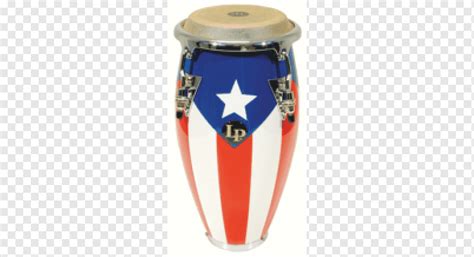 Bongo De Percusi N Latina Conga Puerto Rico Viento Pintado A Mano