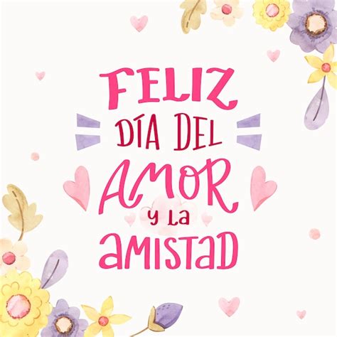 Free Vector Watercolor Greeting Cards Collection For Dia Del Amor Y