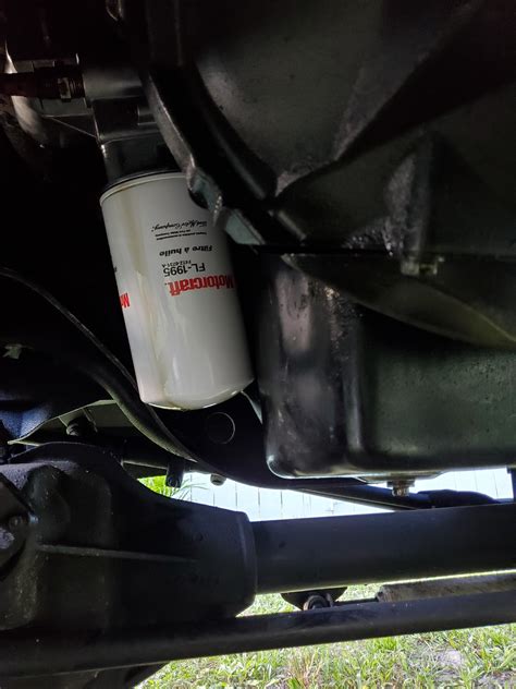 99 Ford 7 3l Oil Filter Leaking While Driving Even With New Oil Cooler And Mount Ford