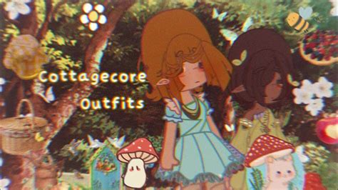 Cottagecore Aesthetic Outfits Gacha Club Simple Designs Youtube