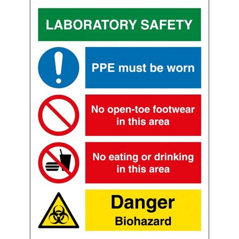 Size 450mm X 600mm Ppe Safety Signs