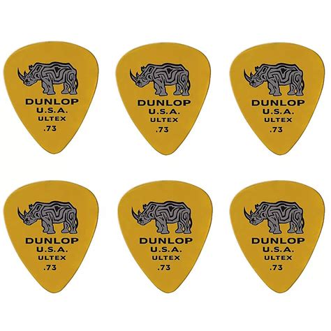 Dunlop 421P73 Ultex Standard 73mm Guitar Picks 6 Pack Reverb