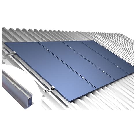 Estrutura P 4 Painel Solar Telha Metálica Perfil Alto SunProp