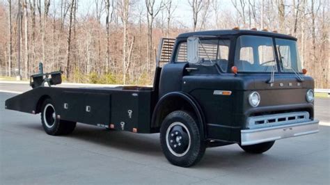 1975 Ford C 600 Coe Ramp Truck Wedge Body Car Hauler Cabover Classic Ford Other 1975 For Sale