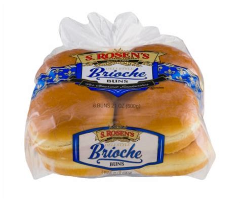 S Rosens™ Brioche Buns 8 Ct 21 Oz Pick ‘n Save