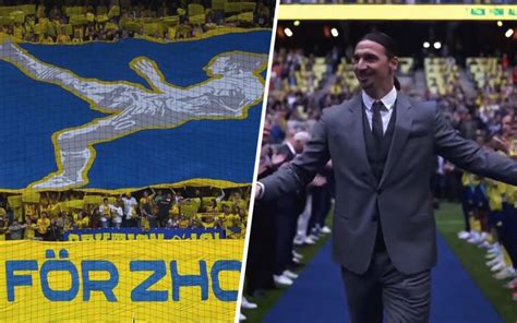 Watch Ibrahimovic Celebrated By Sweden S National Team During