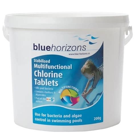 Multifunctional 200g Chlorine Tablets Watercare Solutions