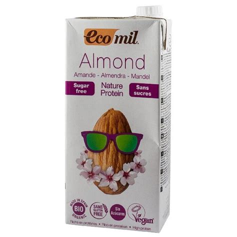 Bautura Vegetala BIO De Migdale Natur Protein Fara Zahar 1L EMAG Ro