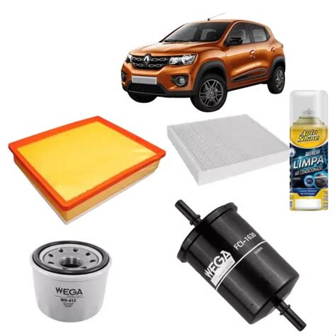 Kit Filtros Revis O Renault Kwid V At Frete Gr Tis