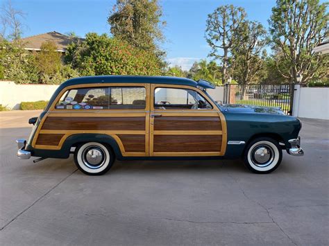 1950 Ford Two Door Woody Wagon For Sale