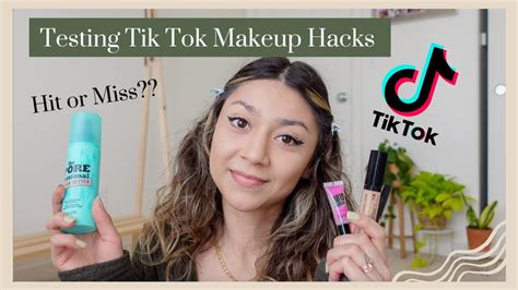 Testing Tik Tok Makeup Hacks Hit Or Miss Delightfully Ivonne