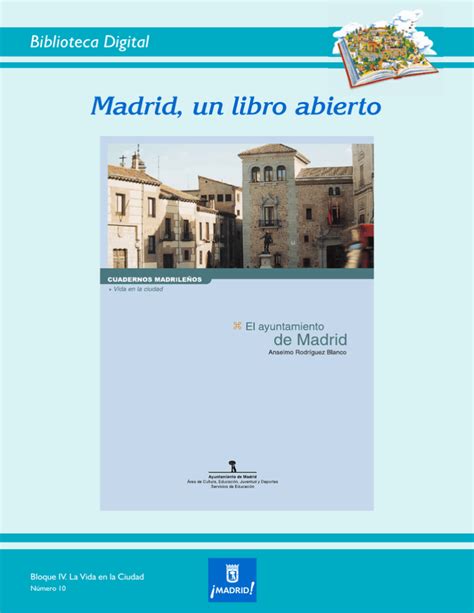 Folleto Qxd Ayuntamiento De Madrid