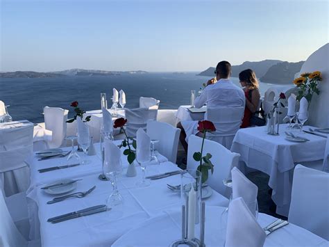 Ambrosia Restaurant in Oia, Santorini