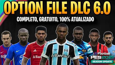 Option File V8 PES 2021 DLC 6 0 PS4 PS5 By Pes Vicio BR