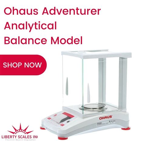 The Ohaus Adventurer Incorporates All Of The Applications Necessary For