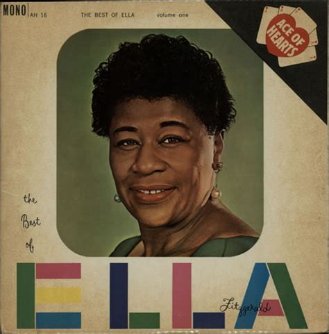 Ella Fitzgerald The Best Of Ella Fitzgerald Uk Vinyl Lp Album Lp