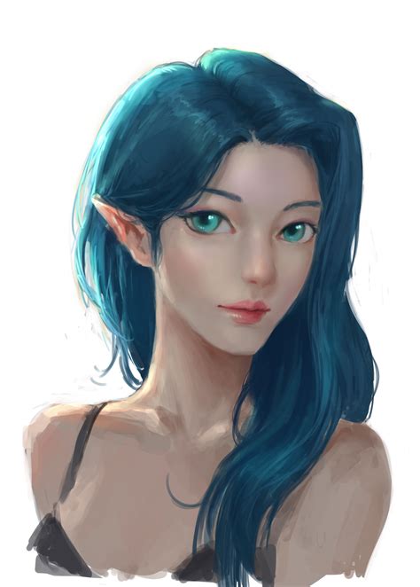 Artstation 原创小蓝