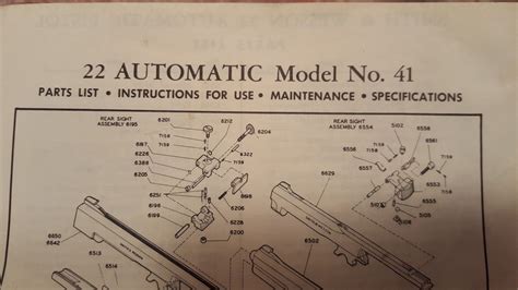 Smith And Wesson Model 22a Parts Diagram Wesson Smith 22a Pi