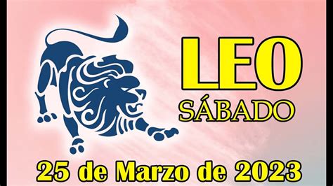 Tendr S Muchas Cosas Hoy Hor Scopo Leo De Hoy De Marzo De