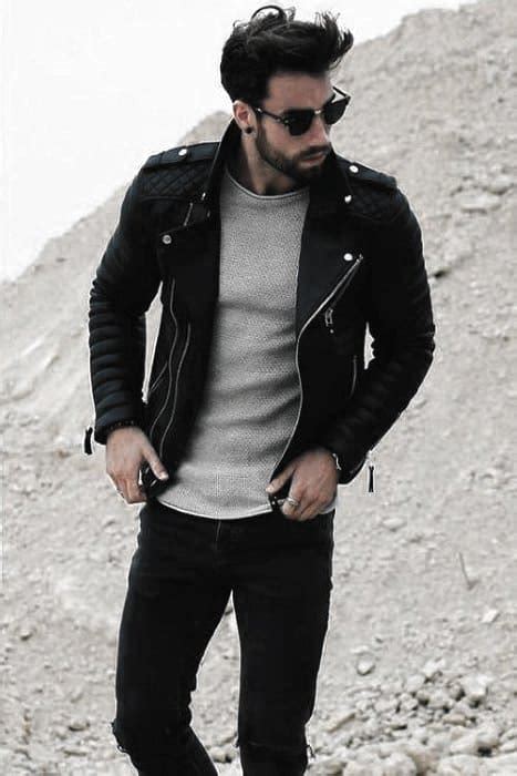 How To Wear A Leather Jacket For Men