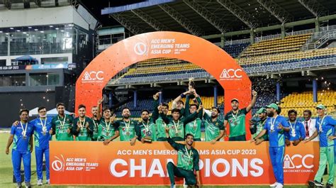 Babar And Co Give A Warm Welcome To The Emerging Asia Cup Winning