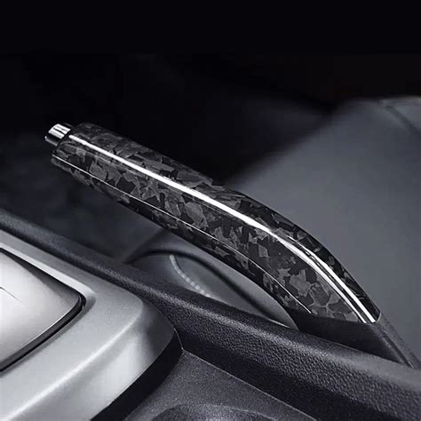 Amazon Suupar Forged Carbon Fiber Handbrake Cover Parking Grip