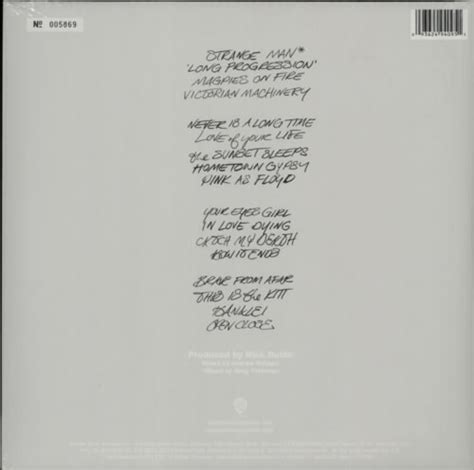 Red Hot Chili Peppers I M With You Rayspecification