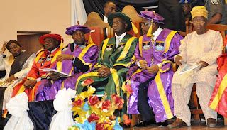 Strategic Index News PICS GOV FASHOLA AT LASUS 17TH CONVOCATION