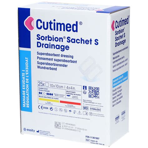 Cutimed Sorbion Sachet S Drainage St Shop Apotheke