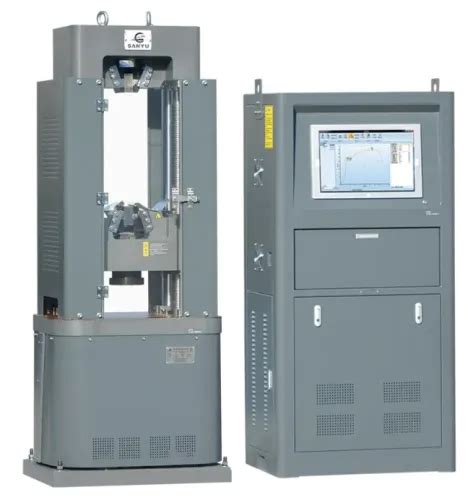 Waw Computer Control Electro Hydraulic Servo Universal Testing Machine High Quality Waw