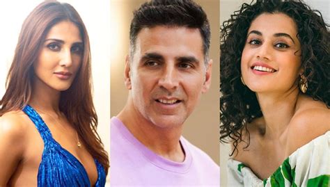 Akshay Kumar Joins Vaani Kapoor And Taapsee Pannu For Khel Khel Mein