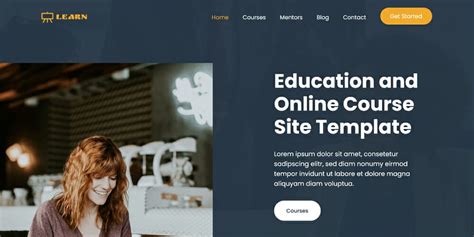 Free Education HTML Website Templates » CSS Author