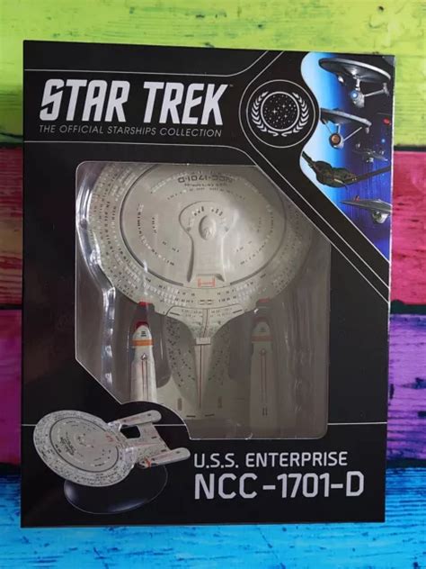 Star Trek Starships U S S Enterprise Ncc D Tng Eaglemoss Hero