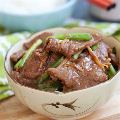 Easy Ginger And Scallion Beef Ginger And Scallion Beef