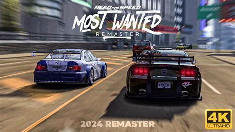 Need For Speed MOST WANTED 2024 REMASTER Blacklist 16 Revealed YouTube