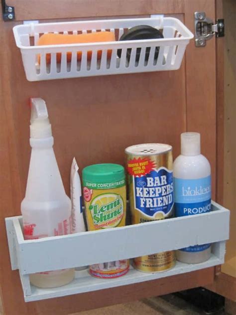 16 Clever Ways To Organize Cleaning Supplies