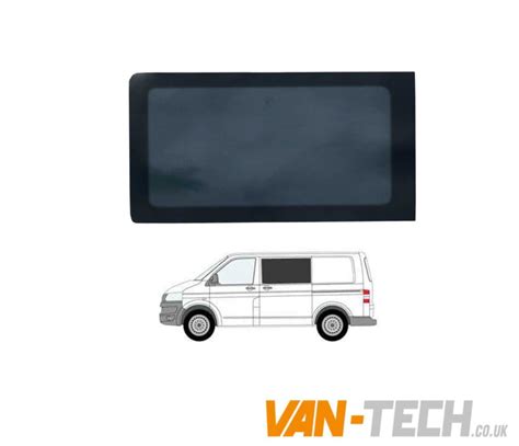 Vw T5 T51 Privacy Glass Fixed Passenger Side Tinted Window