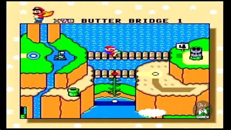 Super Mario World Butter Bridge Snes Youtube