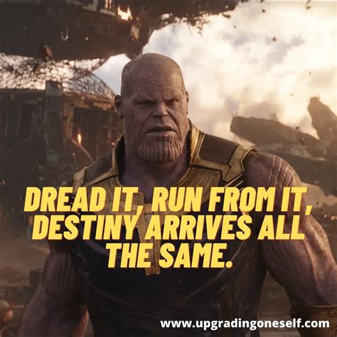 Top 12 Badass Quotes From The Mad Titan- Thanos - Upgrading Oneself