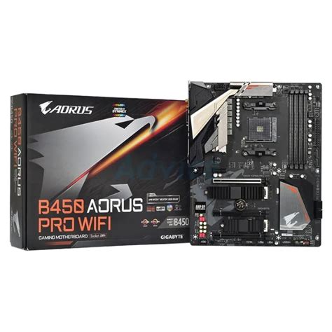 เมนบอร์ด Mainboard Am4 Gigabyte B450 Aorus Pro Wifi Rev 1 0 Th