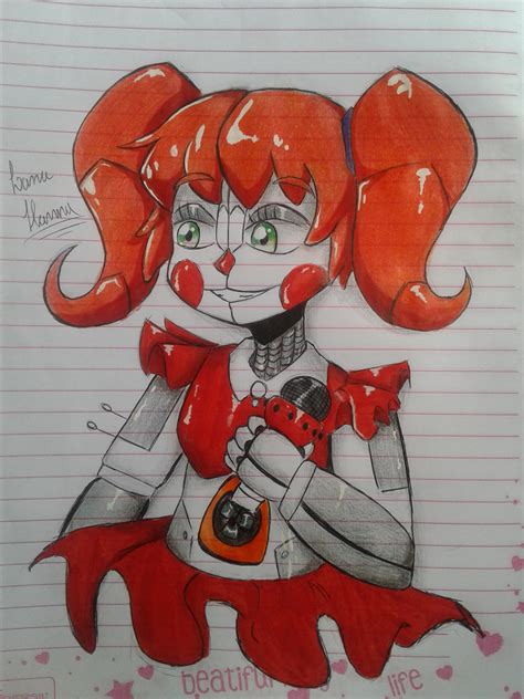 Cute Circus Baby Fnaf Drawing - dianamontane