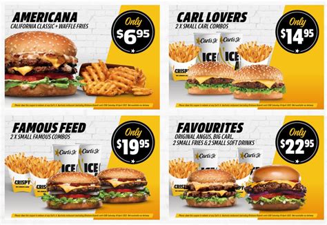 Carl S Jr Deals Vouchers And Coupons July Frugal Feeds