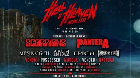 Hell And Heaven Metal Fest 2022 Estas Son Las 5 Bandas Que No Te