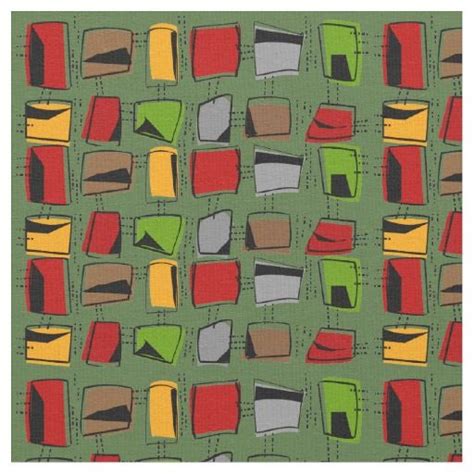 Mid Century Modern Abstract Fabric 25 Mid Century Modern Fabric Printing On Fabric Create