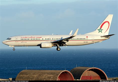 CN RGH Royal Air Maroc Boeing 737 86N WL Photo by Alejandro Hernández